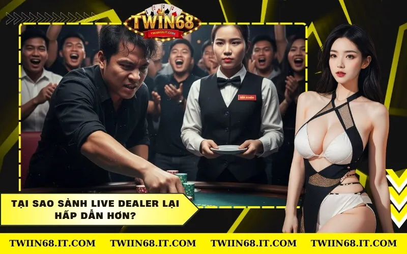Tại Sao Sảnh Live Dealer Lại Hấp Dẫn Hơn