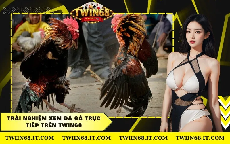 Trải nghiệm xem đá gà trực tiếp trên twin68